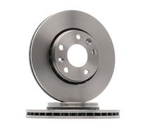 2x VAICO Disque de frein Avant pour RENAULT Megane III 3/5 portes (BZ0/1) 280mm