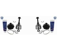 2x VAICO Kit pour D'Arbre D'Entraînement Avant Arrière Gauche Droite Audi 80 8C