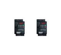 2X Variateur de Fréquence VFD 220 V, Entrée Monophasée et Sortie 220 V, Convertisseur de Fréquence pour Moteur à Condensateur Monophasé 0,4 KW