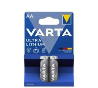 Varta Pile LR6 (AA) Lithium 6106301402 – 2900 mAh 1,5 V – 2 pièces