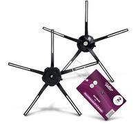 2x Vellto Brosse Latérale Compatible Avec Xiaomi Roborock S7 S6 S5 Max S60 S65 Pure Maxv S70 S75 E4 E5 Q7 S7+ Plus Ultra Noir Pour Carrelage Parquet Pièce De Rechange