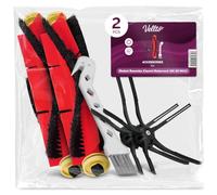 2x Vellto Brosse Rouleau Compatible Avec Xiaomi Roborock S5 S6 S60 S65 E4