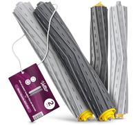 2x Vellto Brosses Extracteurs Débris Compatible avec iRobot Roomba 800 805 860 865 866 870 871 876 880 886 891 895 896 900 960 965 966 975 980 981 Accessoires Rechange Rouleaux Aspirateur