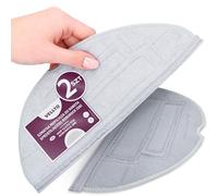 2x Vellto Lingette De Nettoyage Compatible Avec Roborock S8 S8+ Plus Pro Ultra Pièces De Rechange Lavable Microfibre Réutilisable Accessoires Aspirateur Robot