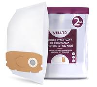 2x Vellto Sac Aspirateur Compatibles avec Festool CT MINI CTL MINI MIDI FIS FIS-CT FIS-CTL Mini Sacs de Rechange 498411 456772 Synthétiques Poussière Filtres