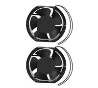 2X Ventilateur Axial FP-108EX-S1-B 220V 38W Ventilateur de Roulement Double Roulement Ovale 172X150X51mm