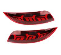 2X Voiture LED Pare-Chocs Arrière Réflecteur Lumière Conduite Lumière pour Ford pour Focus 2015 2016 2017 2018 Coulant Clignotant Lumière Antibrouillard Assemblage Feux Arrière
