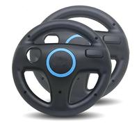 2x Volant De Course Roue Pour Nintendo Wii - Noir