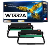 2X W1332A 332A Tambours d’Image compatibles pour HP Laser 408dn Laser MFP 432fdn Noir Haute capacité 2 x 30000 Pages