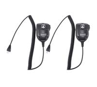 2X Walkie Talkie Standard Mobile Mic Haut-Parleur pour Vertex MH-67A8J 8 Broches VX-2200 VX-2100 VX-3200