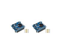 2X Waveshare Chapeau POE (C) pour Raspberry Pi 4B/3B +, Chapeau D'Alimentation Sur Ethernet, Prise En Charge Du Réseau Conforme IEEE 802.3Af/At