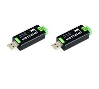 2X Waveshare Convertisseur USB Vers RS485 Industriel, Avec FT232RL D'Origine à L'Intérieur