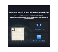 2X Waveshare ESP32-P4 Carte de Développement avec Haut-Parleur, Double Cœur RISC-V, Prise en Charge Wi-Fi 6/BLE, Port Ethernet RJ45 100 Mbit/S.