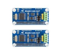 2X Waveshare MCP2515 RS485 Communication CAN BUS Module HAT Carte D'Extension pour Raspberry Pi 3 Modèle B + 3B 4 4B Zero