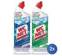 2X WC NET Salle De Bain 700 ML. Gel De Javel (1 PIÈCE PARFUM MIXTE)
