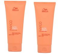 2x Wella Invigo Nutri-Enrich Fort Soins Après-shampooing, (2x 200ml)