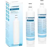 2x Wessper Filtre à eau de remplacement pour réfrigérateur Whirlpool 4396508, Maytag, KitchenAid, SBS002, SBS003, S20BRS, 481281729632, 461950271171, 481281728986