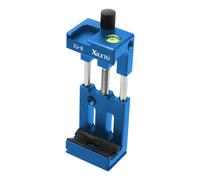 2x XILETU XJ-8 Tripod Bracket Phone Holder Clip for Phone Flashlight Micro-Phone with Spirit Level & Black