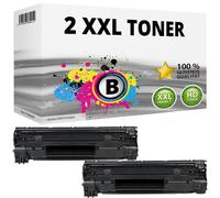 Inkadoo Lot de 2 cartouches de toner compatibles avec HP Laserjet M12 M12a M12w M26 M26nw M26a 79A CF279A