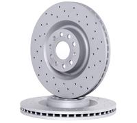 2x ZIMMERMANN 100.3301.52 Sport Coat Z Disque de frein Avant pour VW CC (358)