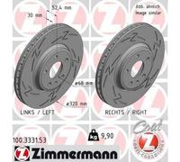 ZIMMERMANN 100.3331.53 Disque de frein