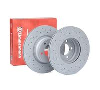 2x Disque de frein ventilé de l'intérieur 150.2901.52 ZIMMERMANN pour BMW 3