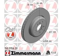 ZIMMERMANN 150.2956.20 Disque de frein pour BMW,BMW (BRILLIANCE)