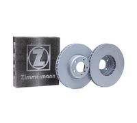 2x ZIMMERMANN 150.3481.20 Coat Z Disque de frein Avant pour BMW 5 Touring (E61)