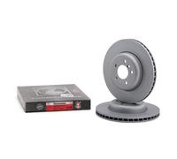 2x ZIMMERMANN 150.3483.20 Coat Z Disque de frein Avant pour BMW 5 Touring (F11)