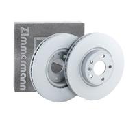 2x ZIMMERMANN 250.1360.20 Coat Z Disque de frein Avant pour FORD S-MAX (WA6)