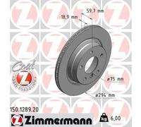 ZIMMERMANN 150.1289.20 Disque de frein
