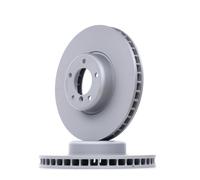 2x ZIMMERMANN Coat Z Disque de frein Avant pour BMW 5 Berline (E60) 348mm