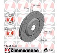ZIMMERMANN 430.2634.70 Disque de frein