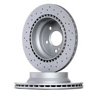 2x ZIMMERMANN Sport Coat Z Disque de frein Arrière 300mm 400.3622.52