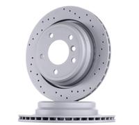 2x ZIMMERMANN Sport Coat Z Disque de frein Arrière pour BMW 5 Berline (E39)