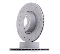 2x ZIMMERMANN Sport Coat Z Disque de frein Arrière pour BMW X3 (F25) X4 (F26)