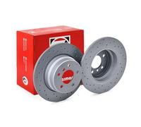 2x ZIMMERMANN Sport Coat Z Disque de frein Arrière pour BMW X5 (E53) 324mm