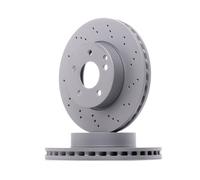 2x ZIMMERMANN Sport Coat Z Disque de frein Avant 295mm 400.3653.52