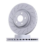 2x ZIMMERMANN Sport Coat Z Disque de frein Avant 330mm 400.3637.52