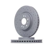 2x ZIMMERMANN Sport Coat Z Disque de frein Avant 330mm 400.3648.52