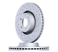 2x ZIMMERMANN Sport Coat Z Disque de frein Avant pour AUDI A6 C6 Avant (4F5)