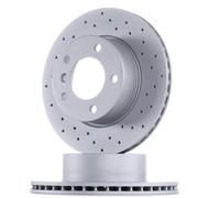 2x ZIMMERMANN Sport Coat Z Disque de frein Avant pour BMW 1 5 portes (E87) 284mm