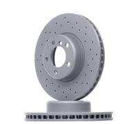 2x ZIMMERMANN Sport Coat Z Disque de frein Avant pour BMW 1 5 portes (F20) 340mm