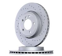 2x ZIMMERMANN Sport Coat Z Disque de frein Avant pour BMW 3 Berline (E46) 325mm