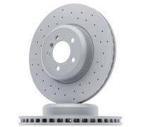 2x Disque de frein ZIMMERMANN 150.2911.52 convient pour BMW
