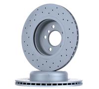 2x ZIMMERMANN Sport Coat Z Disque de frein Avant pour BMW 5 Berline (F10) 330mm