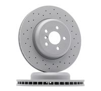 2x ZIMMERMANN Sport Coat Z Disque de frein Avant pour BMW X3 (G01, F97) i4 (G26)