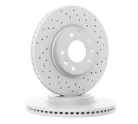 2x ZIMMERMANN Sport Coat Z Disque de frein Avant pour MAZDA 6 (GH) 299mm