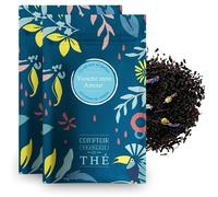 2x100g de Thé noir aromatisé à la violette A déguster tout au long de la journée | Violette Mon Amour COMPTOIR FRANÇAIS DU THÉ