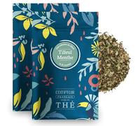 2x100g d'Infusion de Tilleul et de Menthe A déguster tout au long de la journée | Tilleul Menthe COMPTOIR FRANÇAIS DU THÉ